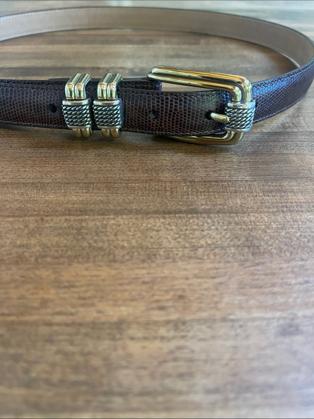 Brighton Brown Leather Belt . xl . Size 36